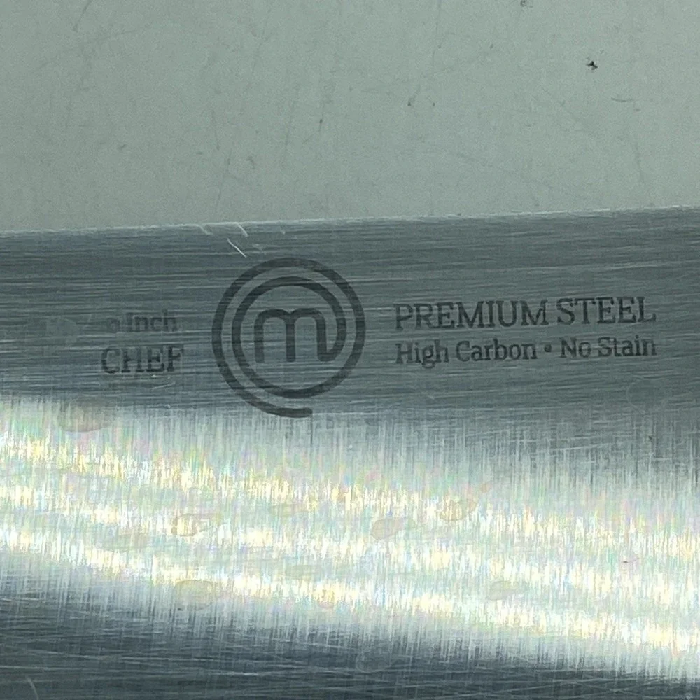 MasterChef Knife Set 4pc Stainless Steele Chef Utility Paring‎ Modern Kitchen